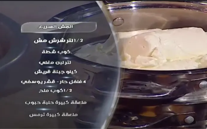 طريقة عمل المش السريع