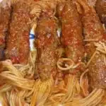 طريقة عمل طاجن مكرونة بالكفتة