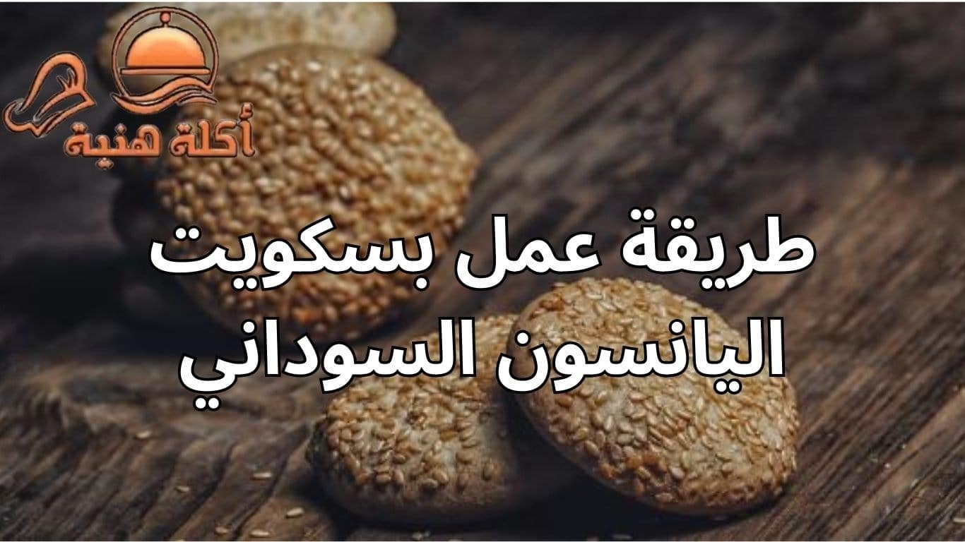 طريقة عمل بسكويت اليانسون السوداني